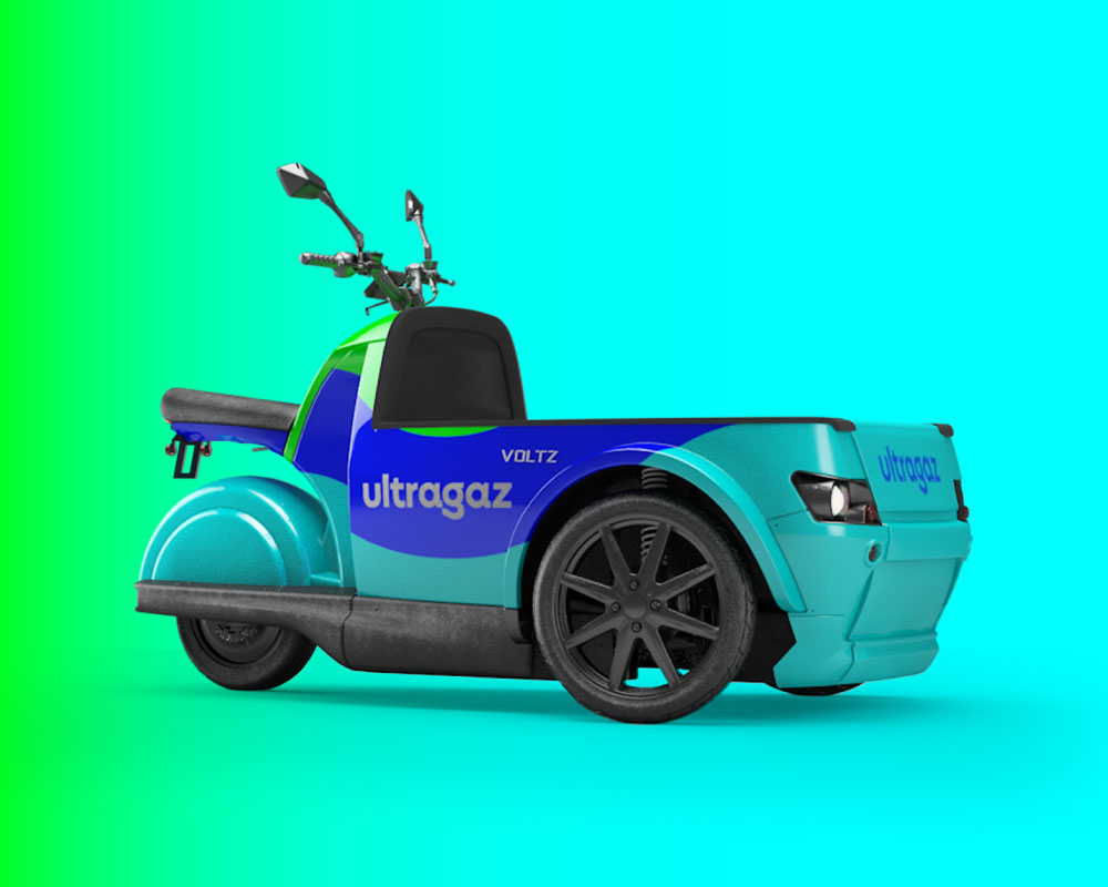triciclo ultragaz