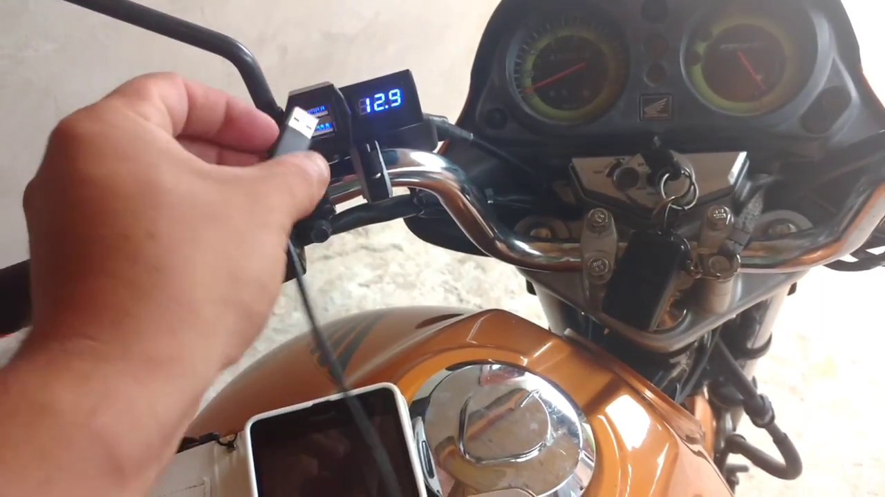 carregador de celular pra moto