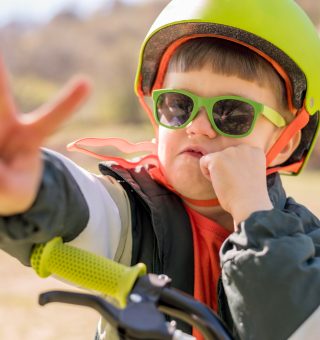  capacete infantil para moto 